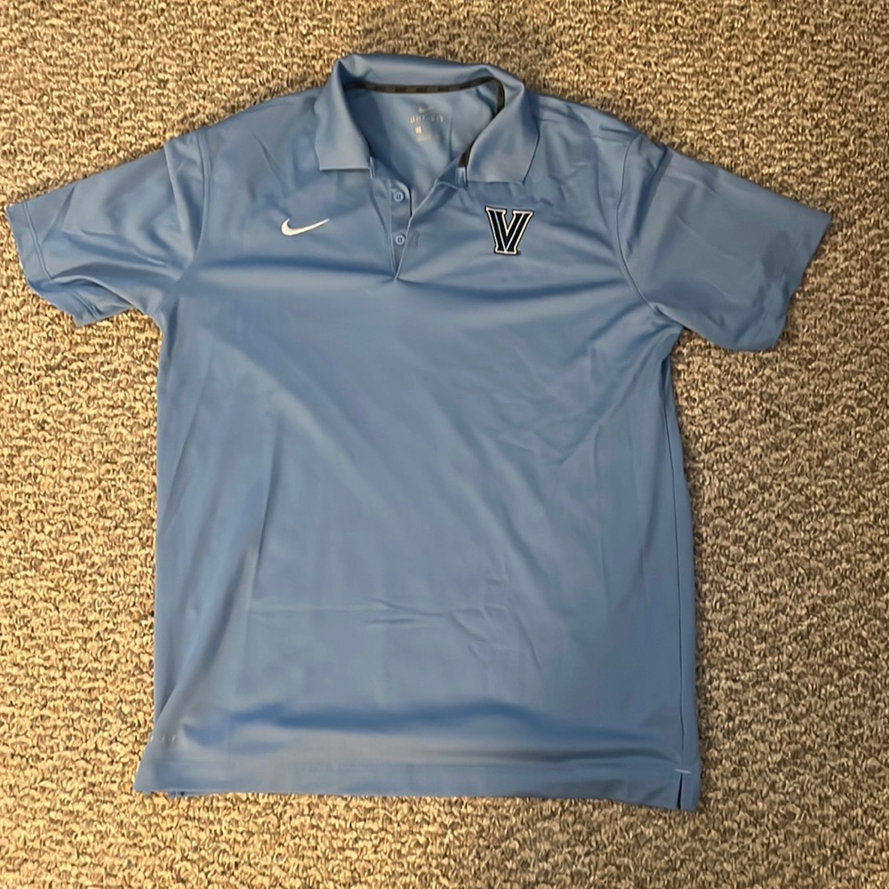 Nike golf shirt, men’s large, dri-fit, Villanova university
